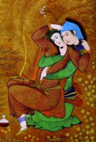 Pintura de Reza Abbasi